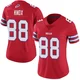 Dawson Knox ＃88 Buffalo Bills Limited Red Women's Color Rush Vapor Untouchable Jersey