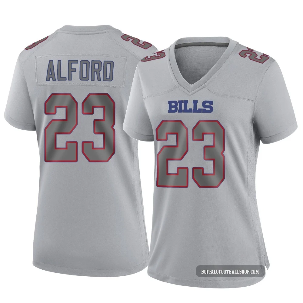 Dee Alford ＃23 Buffalo Bills Game Gray Women's Atmosphere Fashion Jersey
