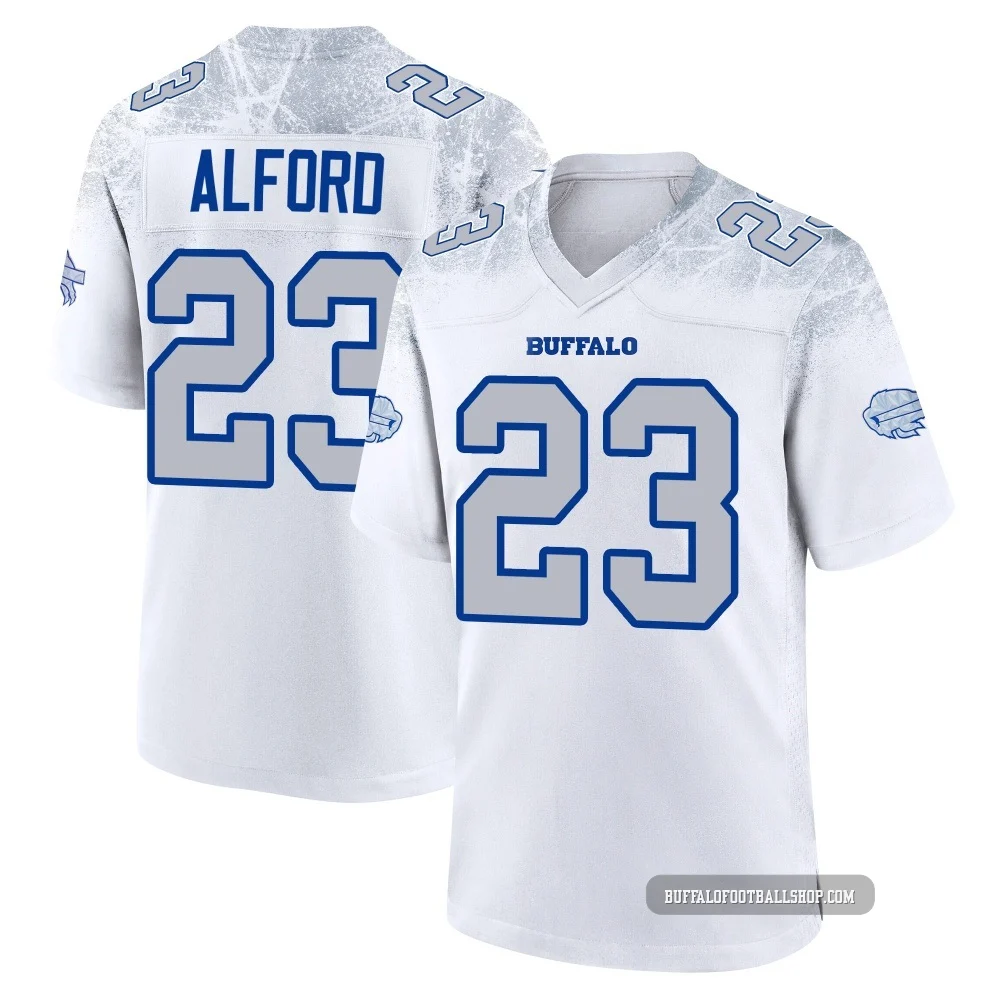 Dee Alford ＃23 Buffalo Bills Game White Youth 2025 Rivalries Collection Jersey