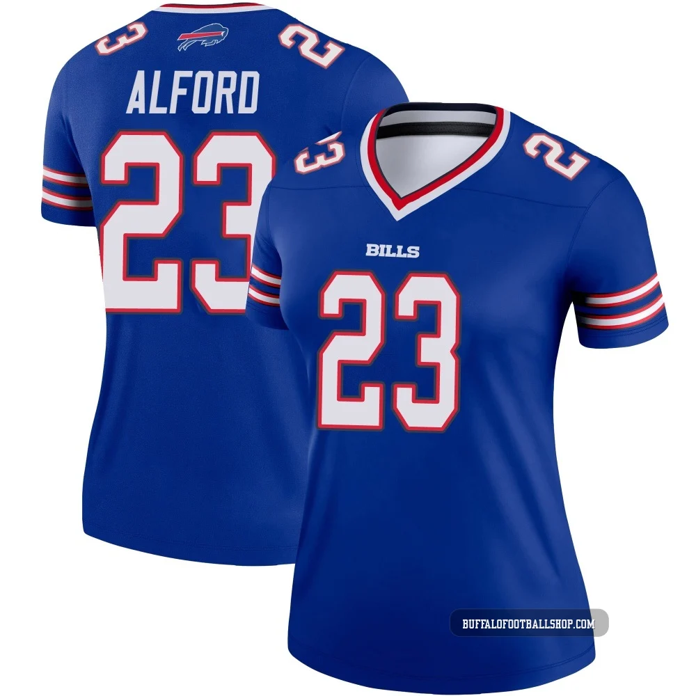 Dee Alford ＃23 Buffalo Bills Legend Royal Women's Jersey