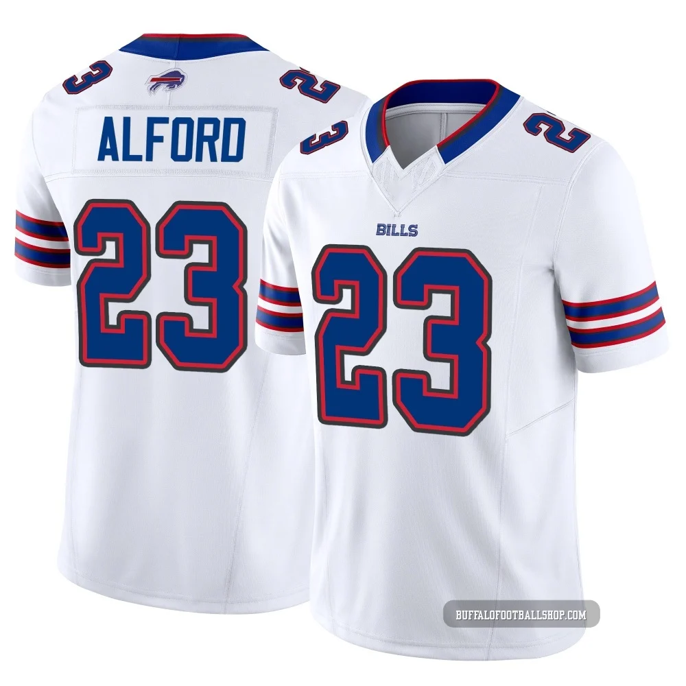 Dee Alford ＃23 Buffalo Bills Limited White Youth Vapor F.U.S.E. Jersey