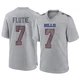 Doug Flutie ＃7 Buffalo Bills Game Gray Men's Atmosphere Fashion Jersey