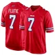 Doug Flutie ＃7 Buffalo Bills Game Red Men's Alternate Jersey