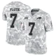 Doug Flutie ＃7 Buffalo Bills Limited Arctic Camo Youth 2024 Salute to Service Jersey