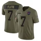 Doug Flutie ＃7 Buffalo Bills Limited Olive Men's 2025 Salute to Service Jersey