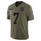 Doug Flutie ＃7 Buffalo Bills Limited Olive Men's 2025 Salute to Service Jersey