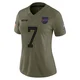 Doug Flutie ＃7 Buffalo Bills Limited Olive Women's 2025 Salute to Service Jersey