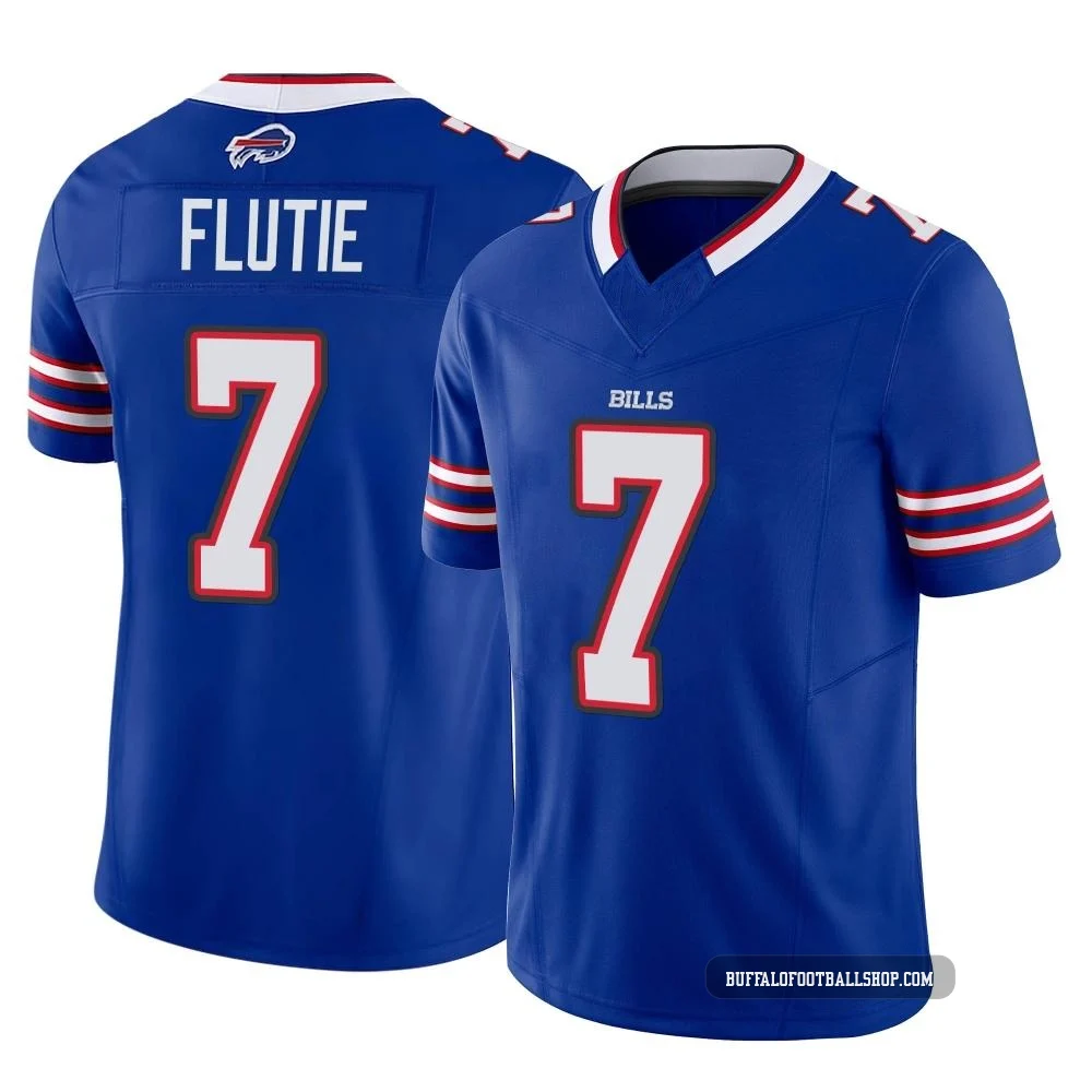 Doug Flutie ＃7 Buffalo Bills Limited Royal Youth Vapor F.U.S.E. Jersey