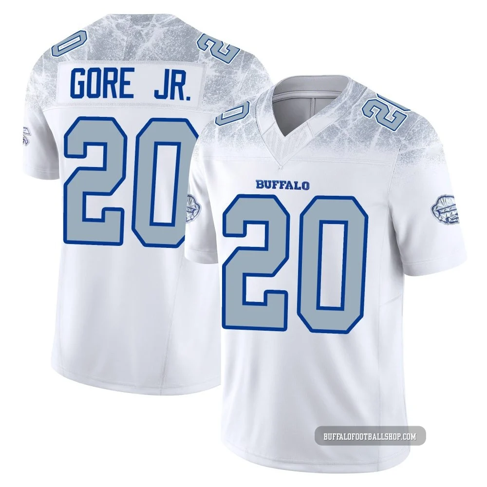 Frank Gore Jr. ＃20 Buffalo Bills Limited White Youth 2025 Rivalries Collection Jersey