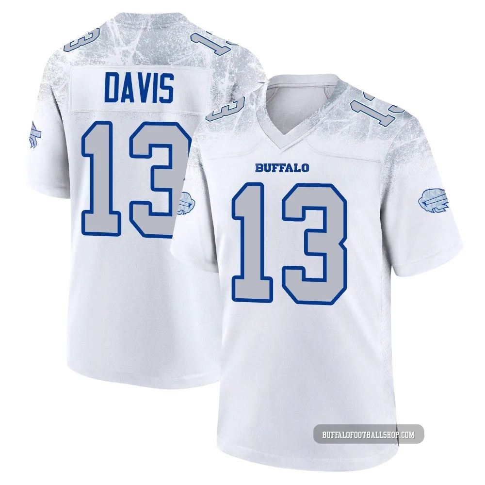 Gabe Davis ＃13 Buffalo Bills Game White Youth 2025 Rivalries Collection Jersey