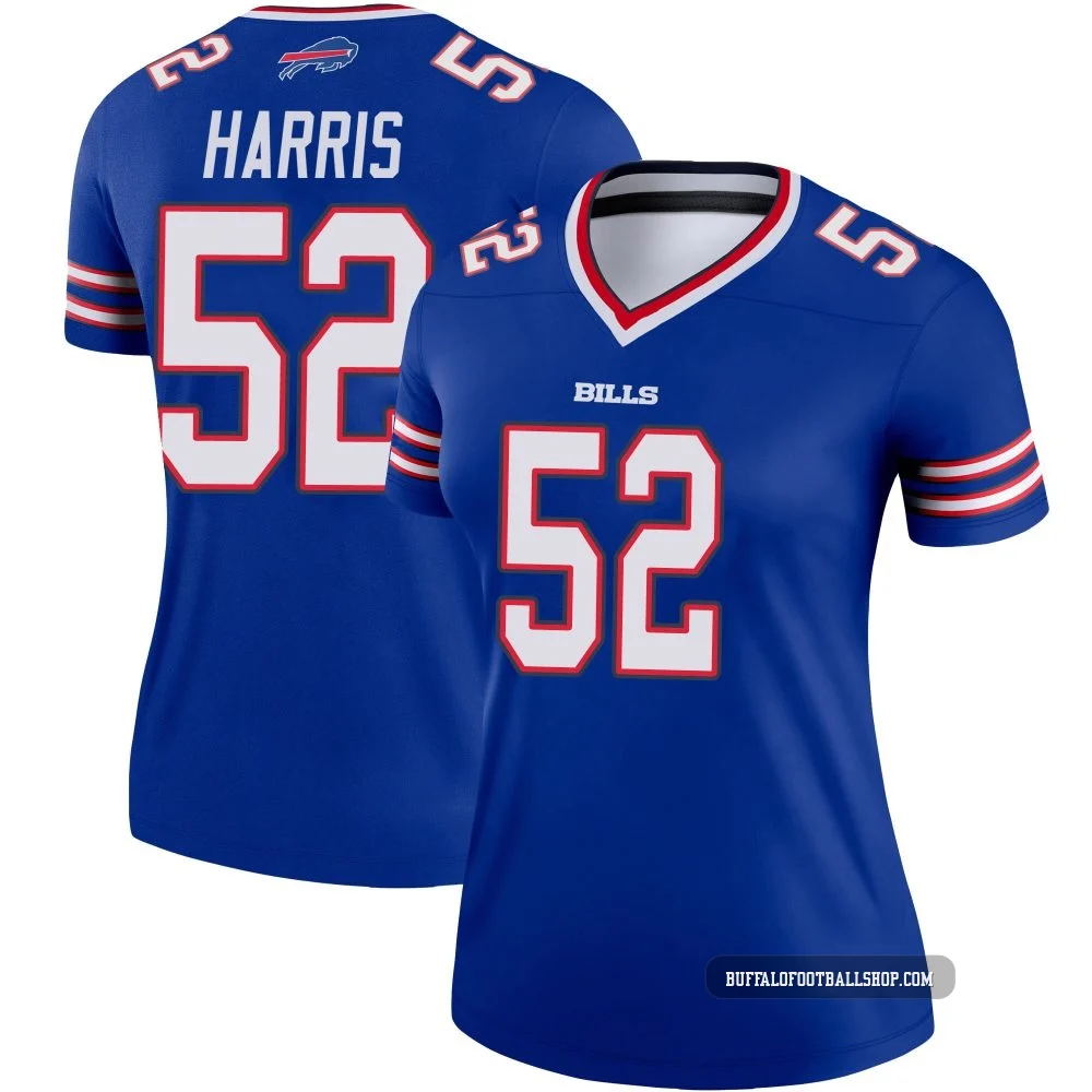 Hayden Harris ＃52 Buffalo Bills Legend Royal Women's Jersey