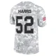 Hayden Harris ＃52 Buffalo Bills Limited Arctic Camo Men's 2024 Salute to Service Jersey