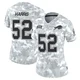 Hayden Harris ＃52 Buffalo Bills Limited Arctic Camo Women's 2024 Salute to Service Jersey