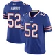 Hayden Harris ＃52 Buffalo Bills Limited Royal Men's Team Color Vapor Untouchable Jersey