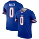 Jackson Acker ＃0 Buffalo Bills Legend Royal Men's Jersey