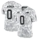 Jackson Acker ＃0 Buffalo Bills Limited Arctic Camo Men's 2024 Salute to Service Jersey