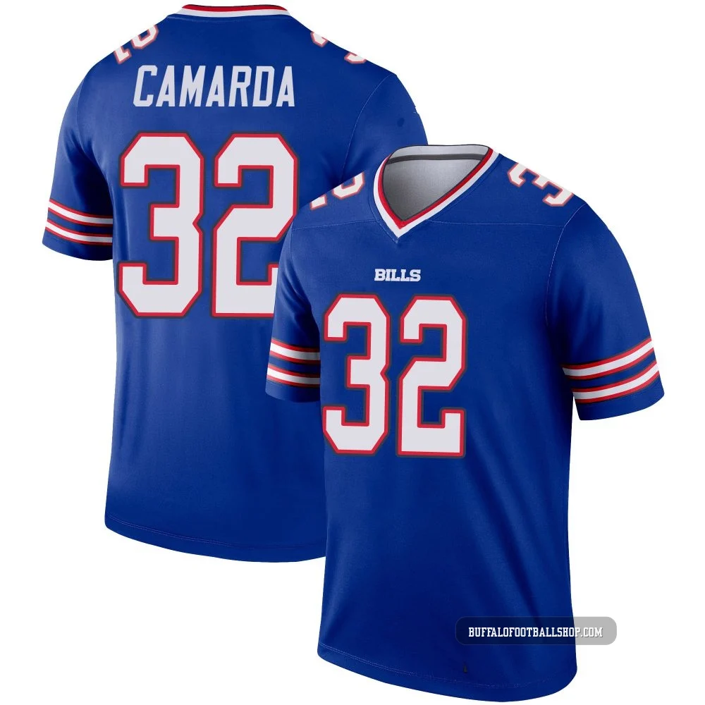 Jake Camarda ＃32 Buffalo Bills Legend Royal Men's Jersey