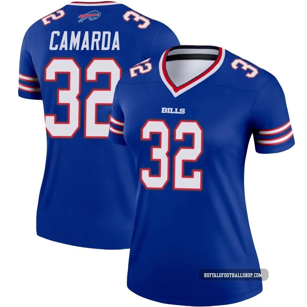 Jake Camarda ＃32 Buffalo Bills Legend Royal Women's Jersey