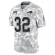 Jake Camarda ＃32 Buffalo Bills Limited Arctic Camo Youth 2024 Salute to Service Jersey