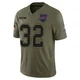 Jake Camarda ＃32 Buffalo Bills Limited Olive Men's 2025 Salute to Service Jersey