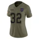 Jake Camarda ＃32 Buffalo Bills Limited Olive Women's 2025 Salute to Service Jersey