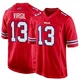 Jalen Virgil ＃13 Buffalo Bills Game Red Men's Alternate Jersey