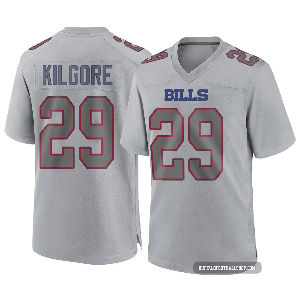 Jalon Kilgore ＃29 Buffalo Bills Game Gray Youth Atmosphere Fashion Jersey