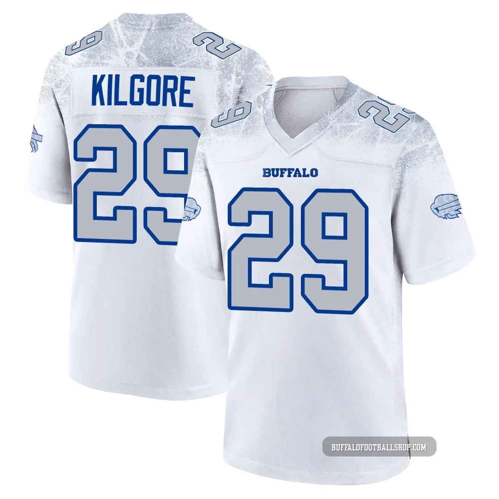Jalon Kilgore ＃29 Buffalo Bills Game White Youth 2025 Rivalries Collection Jersey
