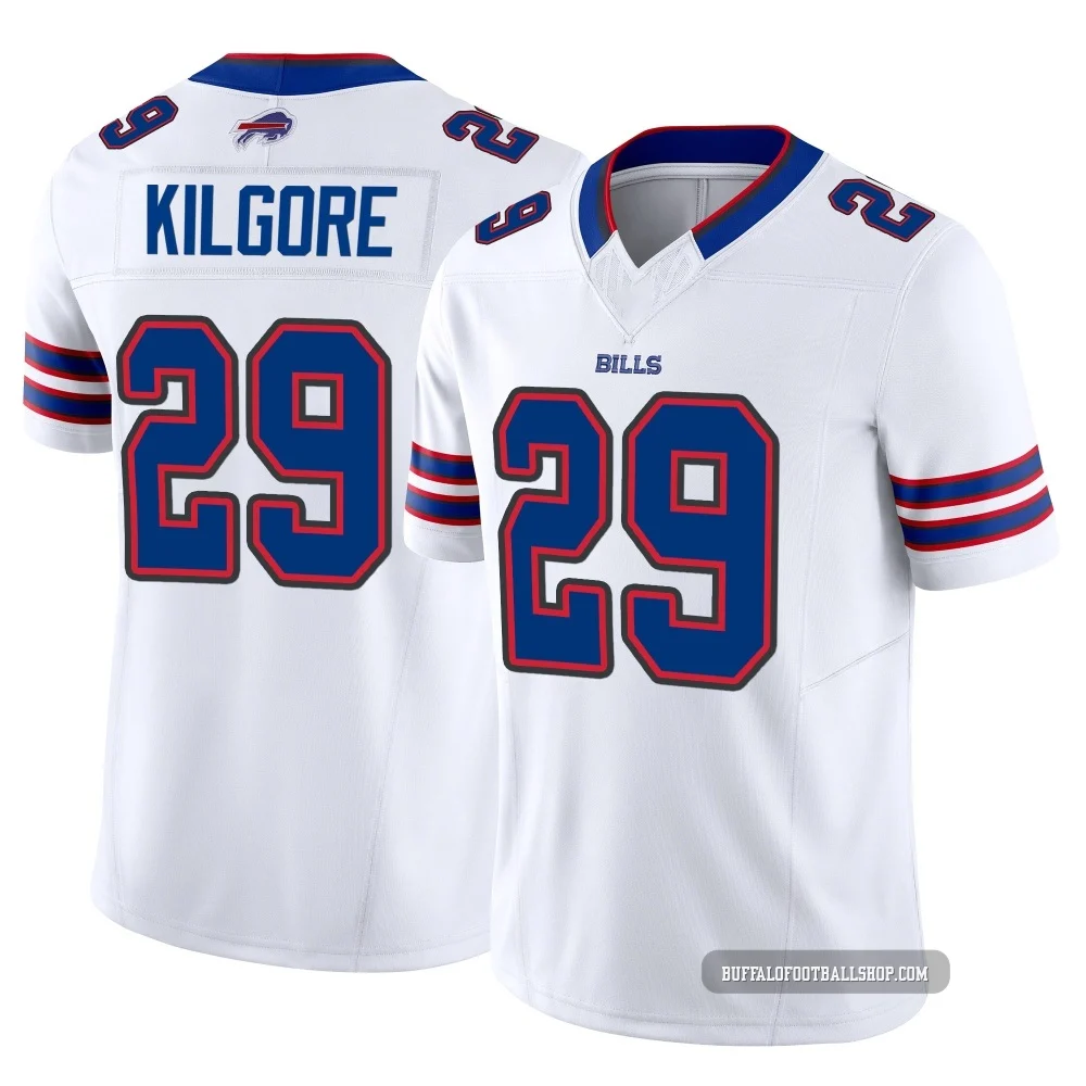 Jalon Kilgore ＃29 Buffalo Bills Limited White Youth Vapor F.U.S.E. Jersey