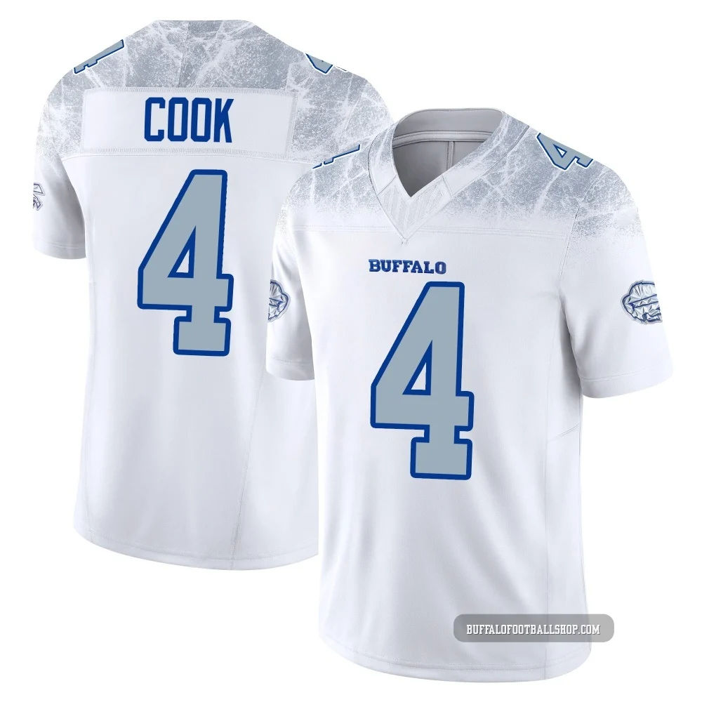 James Cook ＃4 Buffalo Bills Limited White Youth 2025 Rivalries Collection Jersey