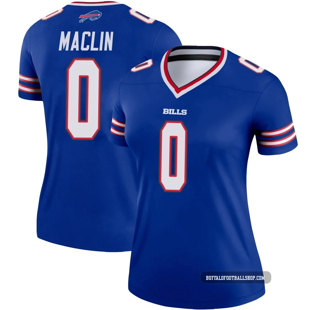 Ja'Mori Maclin ＃0 Buffalo Bills Legend Royal Women's Jersey