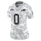 Jimmy Ciarlo ＃0 Buffalo Bills Limited Arctic Camo Women's 2024 Salute to Service Jersey