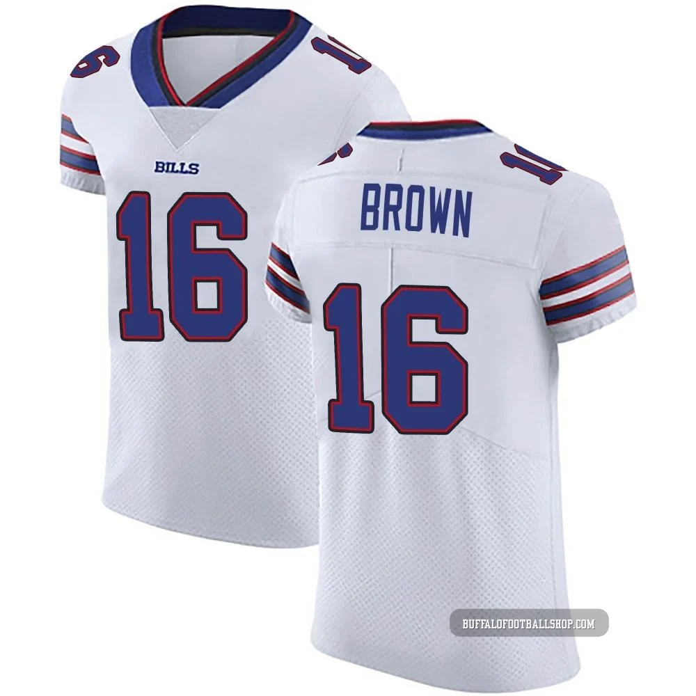 John Brown ＃16 Buffalo Bills Elite White Men's Vapor Untouchable Jersey