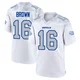 John Brown ＃16 Buffalo Bills Game White Men's 2025 Rivalries Collection Jersey