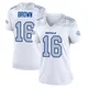 John Brown ＃16 Buffalo Bills Game White Women's 2025 Rivalries Collection Jersey