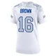 John Brown ＃16 Buffalo Bills Game White Women's 2025 Rivalries Collection Jersey