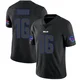 John Brown ＃16 Buffalo Bills Limited Black Impact Men's Jersey