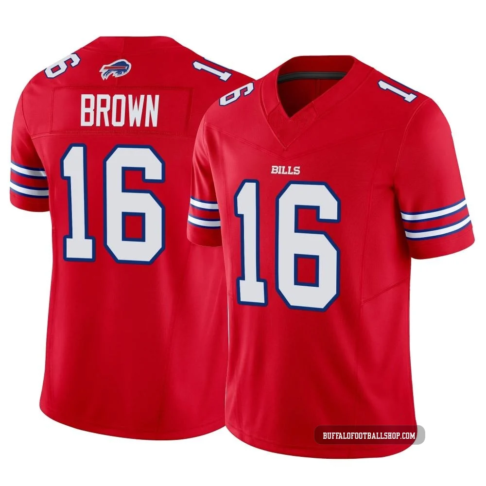 John Brown ＃16 Buffalo Bills Limited Red Youth Vapor F.U.S.E. Jersey