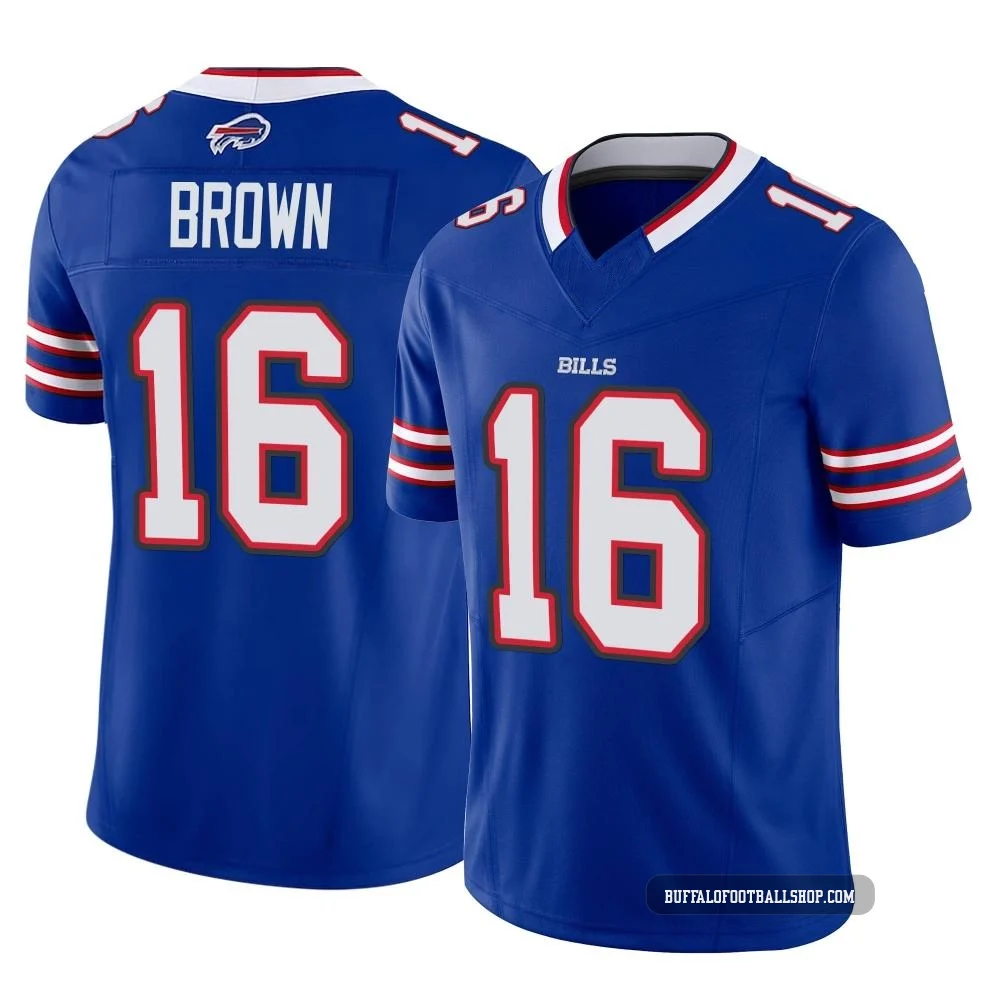 John Brown ＃16 Buffalo Bills Limited Royal Youth Vapor F.U.S.E. Jersey