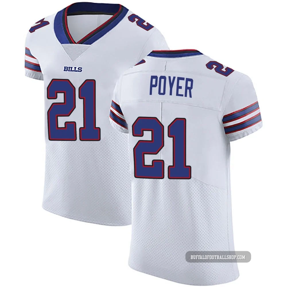 Jordan Poyer ＃21 Buffalo Bills Elite White Men's Vapor Untouchable Jersey