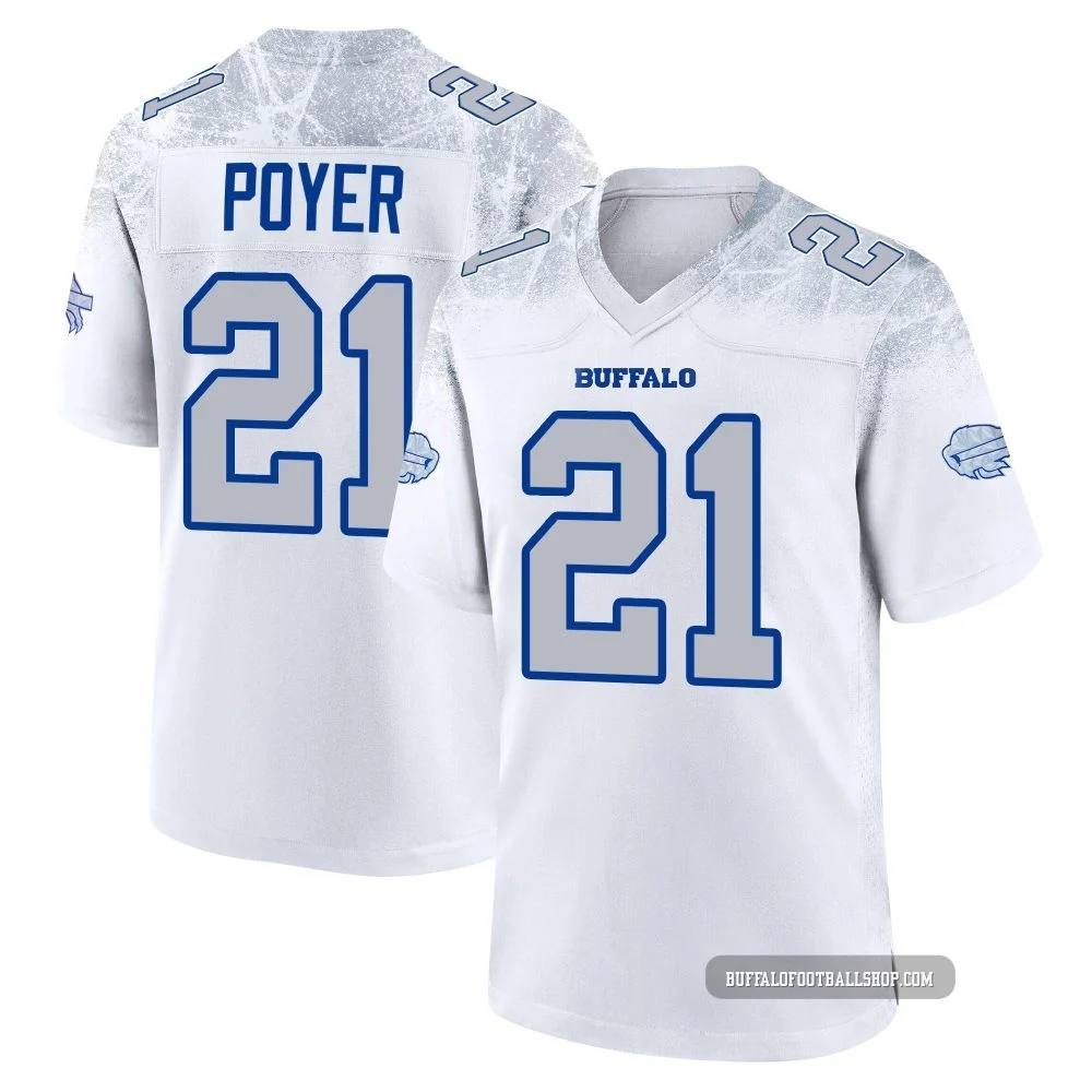 Jordan Poyer ＃21 Buffalo Bills Game White Youth 2025 Rivalries Collection Jersey