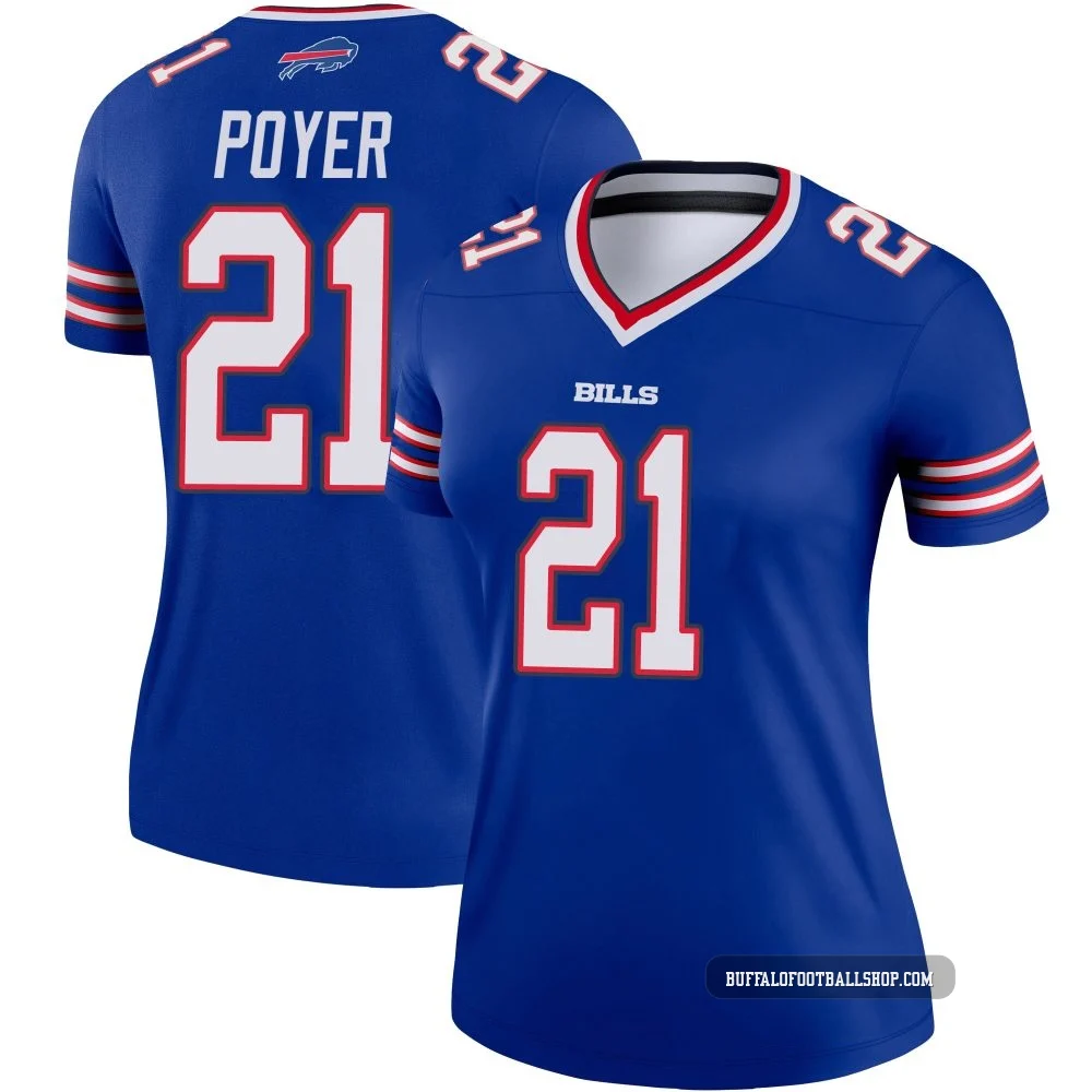 Jordan Poyer ＃21 Buffalo Bills Legend Royal Women's Jersey