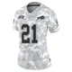 Jordan Poyer ＃21 Buffalo Bills Limited Arctic Camo Women's 2024 Salute to Service Jersey