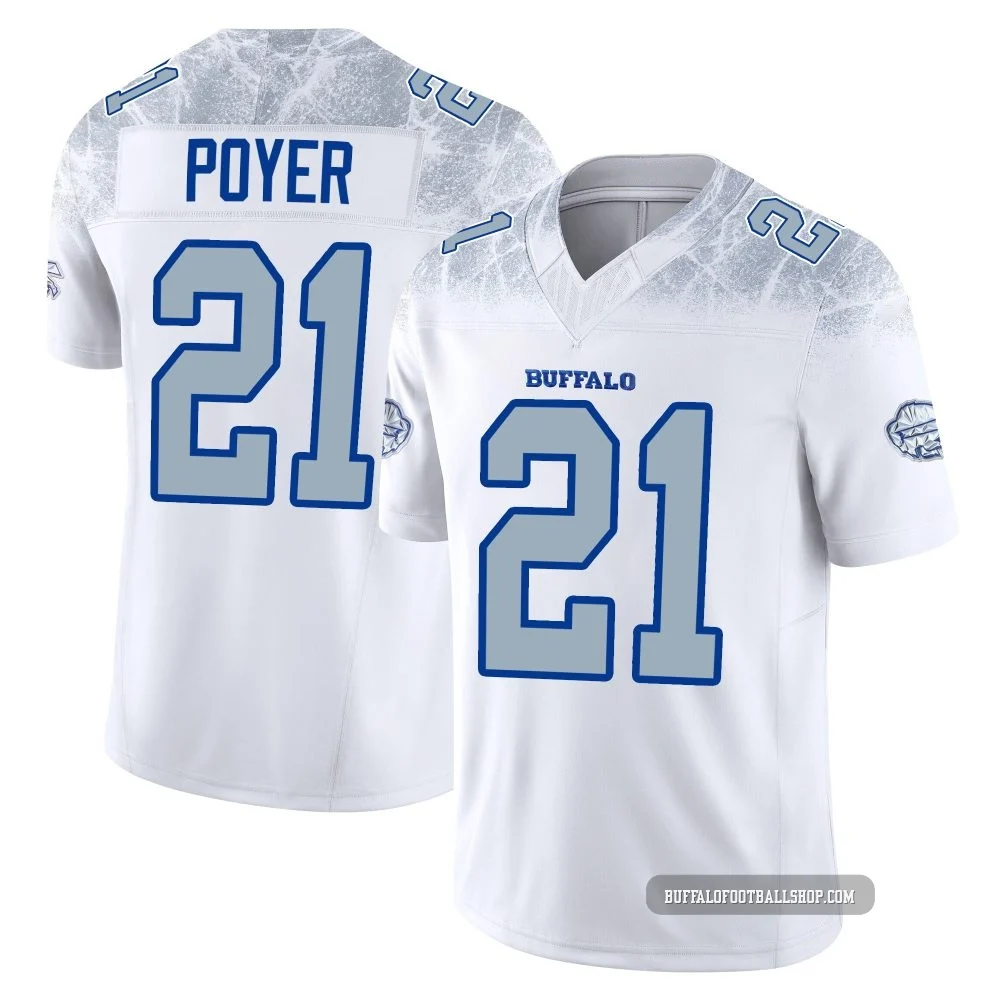 Jordan Poyer ＃21 Buffalo Bills Limited White Youth 2025 Rivalries Collection Jersey