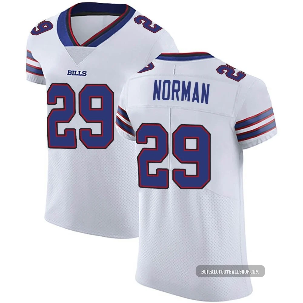 Josh Norman ＃29 Buffalo Bills Elite White Men's Vapor Untouchable Jersey