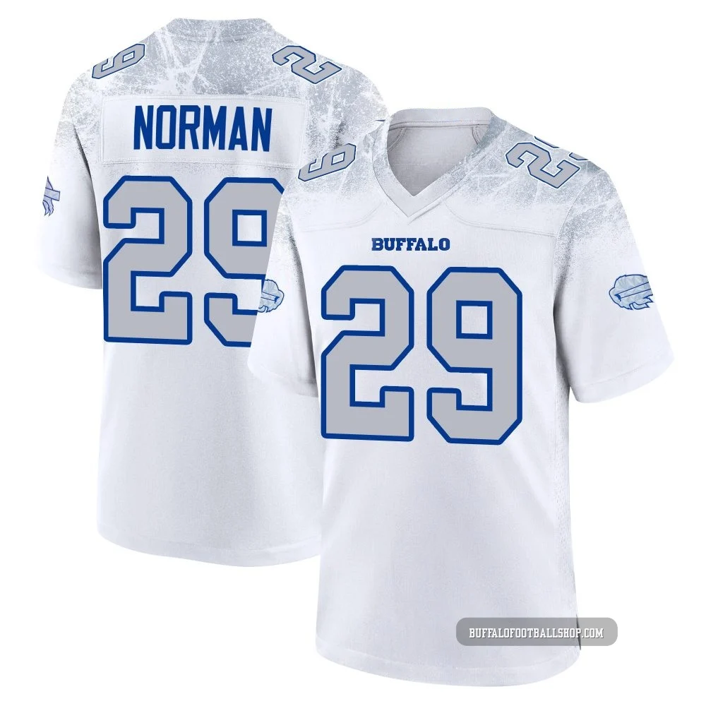 Josh Norman ＃29 Buffalo Bills Game White Youth 2025 Rivalries Collection Jersey