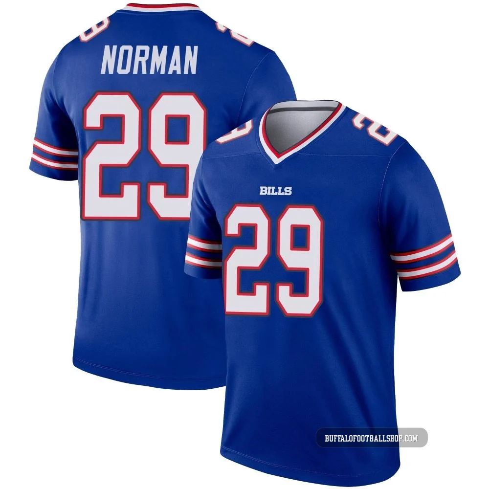 Josh Norman ＃29 Buffalo Bills Legend Royal Youth Jersey
