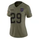 Josh Norman ＃29 Buffalo Bills Limited Olive Women's 2025 Salute to Service Jersey