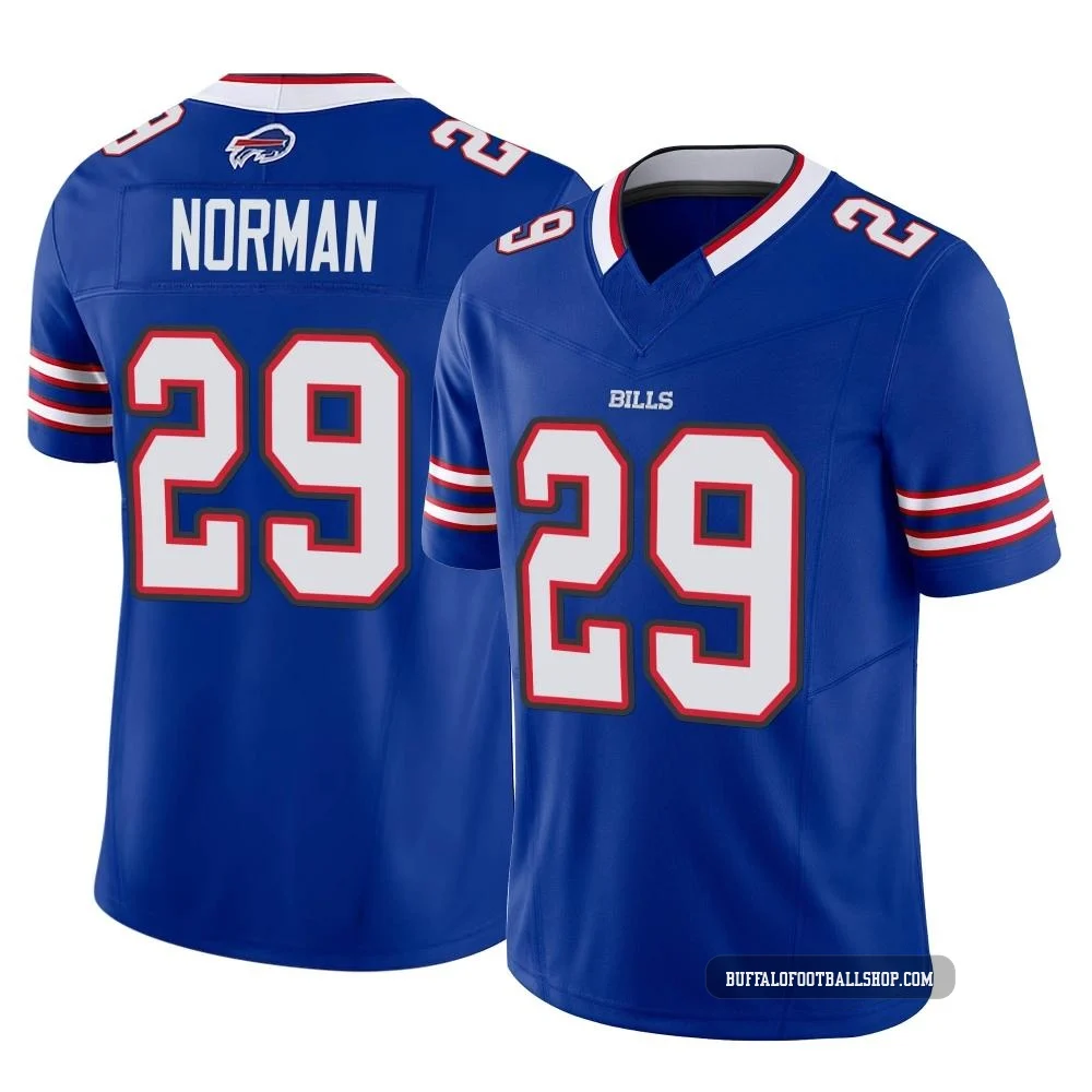Josh Norman ＃29 Buffalo Bills Limited Royal Youth Vapor F.U.S.E. Jersey