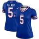Joshua Palmer ＃5 Buffalo Bills Legend Royal Women's Jersey